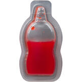 red liquid packaging